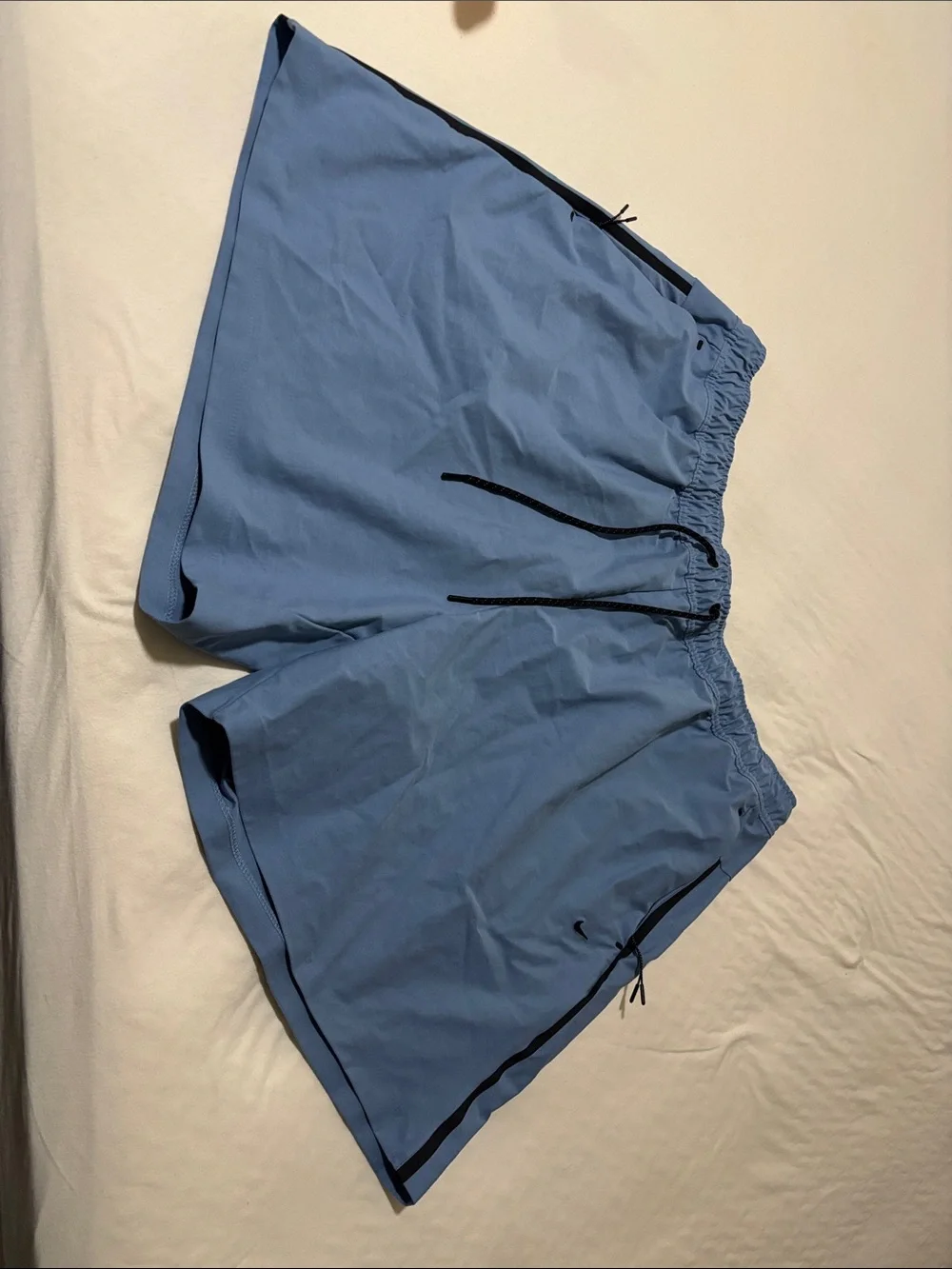 Nike Men’s Blue Swim Trunks with Black Trim